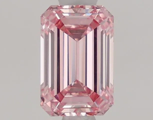 1.01ct Emerald Lab Grown Diamond (Colour Fancy Intense Pink, Clarity VVS2, IGI Certified)