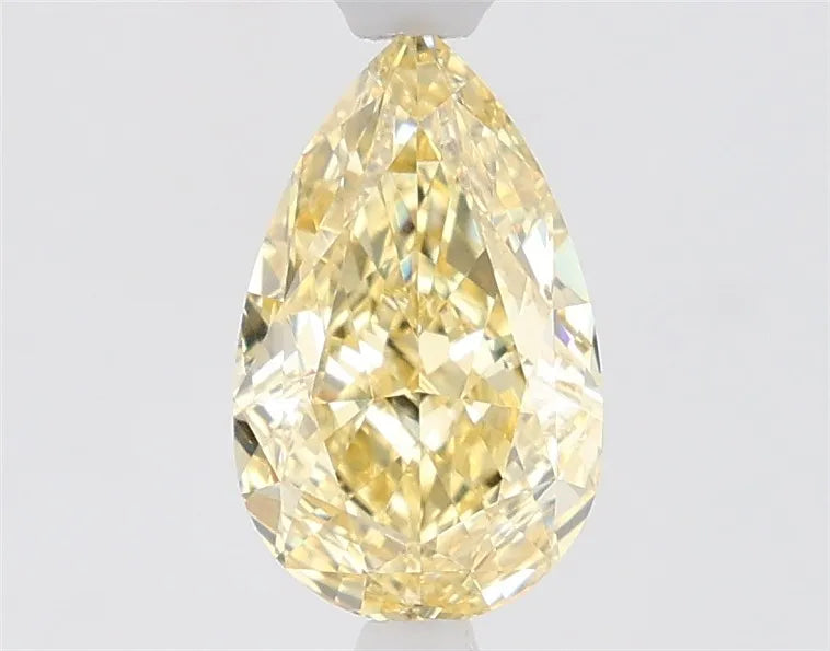 1.01ct Pear Lab Grown Diamond (Colour Fancy Intense Yellow, Clarity VS1, IGI Certified)