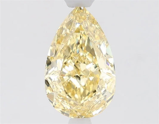1.01ct Pear Lab Grown Diamond (Colour Fancy Intense Yellow, Clarity VS1, IGI Certified)