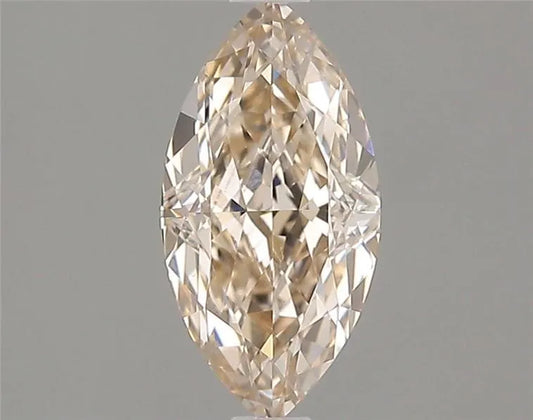 1.02ct Marquise Natural Diamond (Colour Brown, Clarity VS1, Cut GD, GIA Certified)