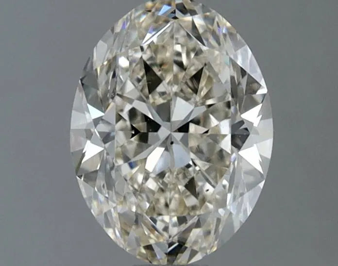 1.02ct Oval Natural Diamond (Colour J, Clarity VS2, Cut VG, IGI Certified)