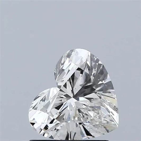 1.03ct Heart Lab Grown Diamond (Colour F, Clarity SI1, IGI Certified)