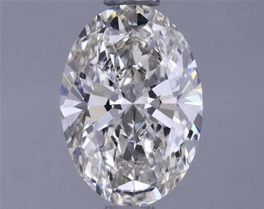 1.03ct Oval Lab Grown Diamond (Colour G, Clarity VVS2, IGI Certified)