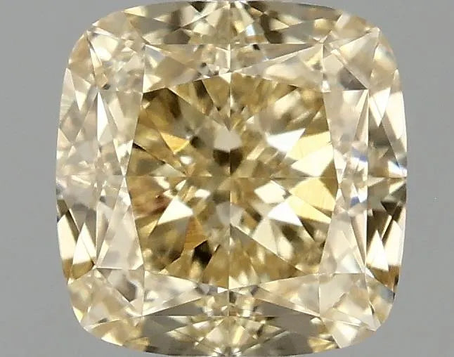 1.04ct Cushion modified Lab Grown Diamond (Colour Fancy Intense Yellow, Clarity VVS2, IGI Certified)