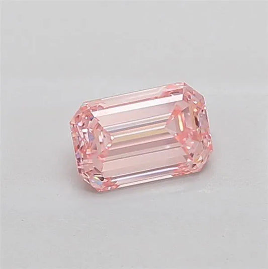 1.04ct Emerald Lab Grown Diamond (Colour Fancy Intense Pink, Clarity VVS2, IGI Certified)