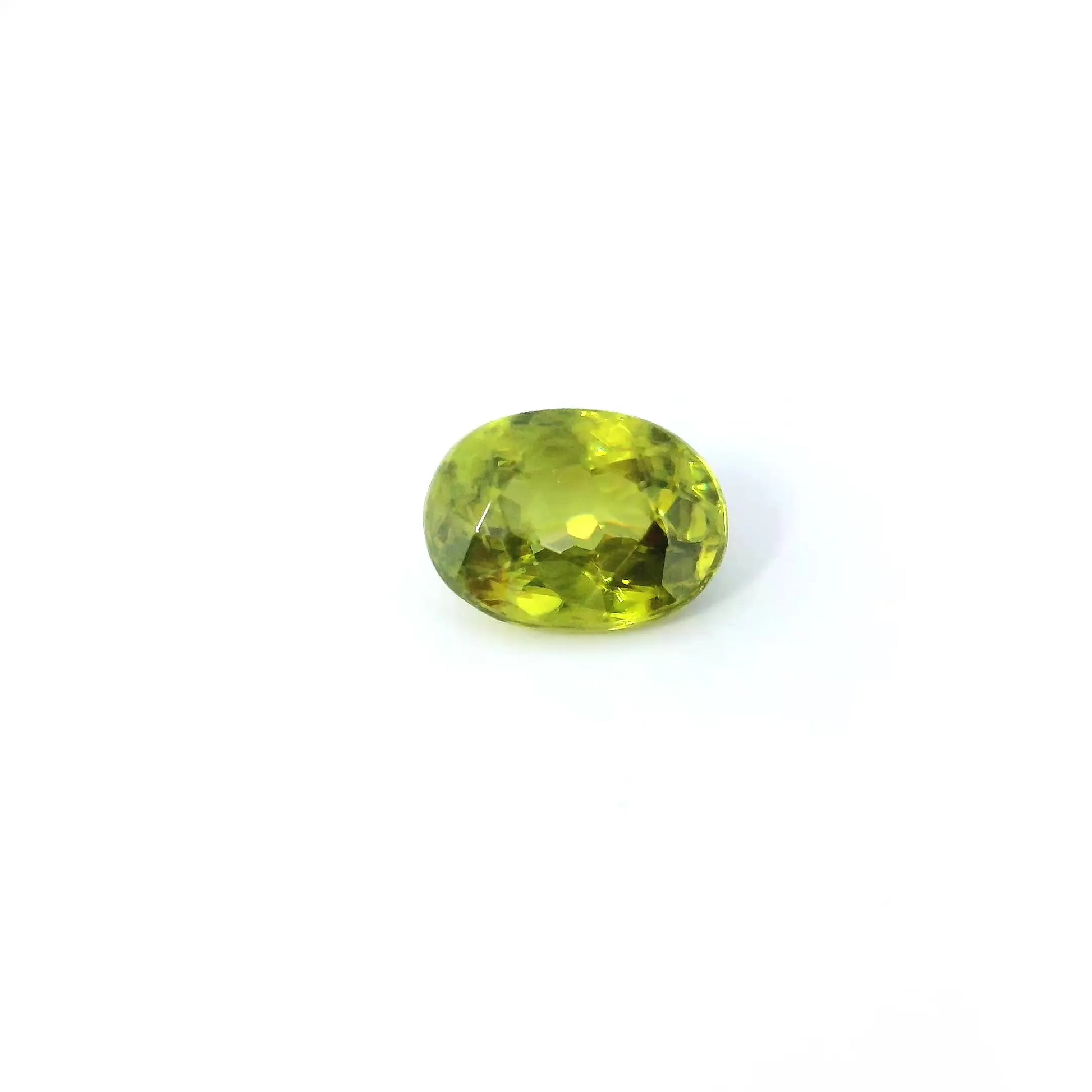 1.04ct Oval Natural Sphene (Colour Yellow, Clarity Eye Clean, Cut Faceted)