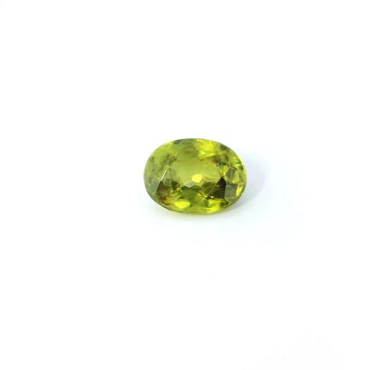 1.04ct Oval Natural Sphene (Colour Yellow, Clarity Eye Clean, Cut Faceted)