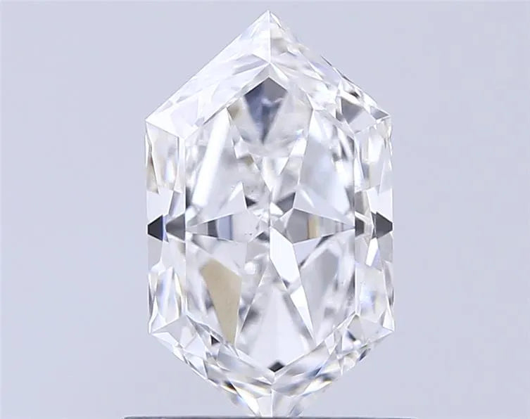 1.05ct Hexagonal Lab Grown Diamond (Colour D, Clarity VS1, IGI Certified)