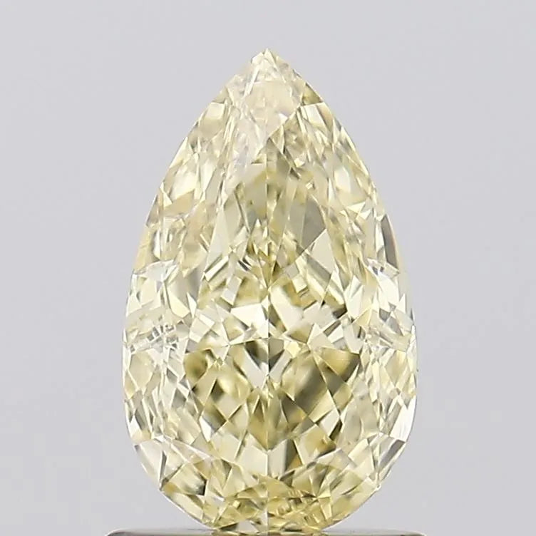 1.06ct Pear Lab Grown Diamond (Colour Fancy Yellow, Clarity VS1, IGI Certified)