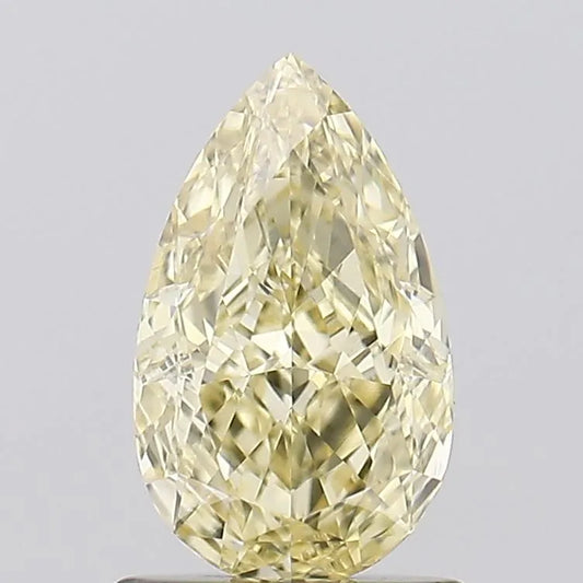 1.06ct Pear Lab Grown Diamond (Colour Fancy Yellow, Clarity VS1, IGI Certified)