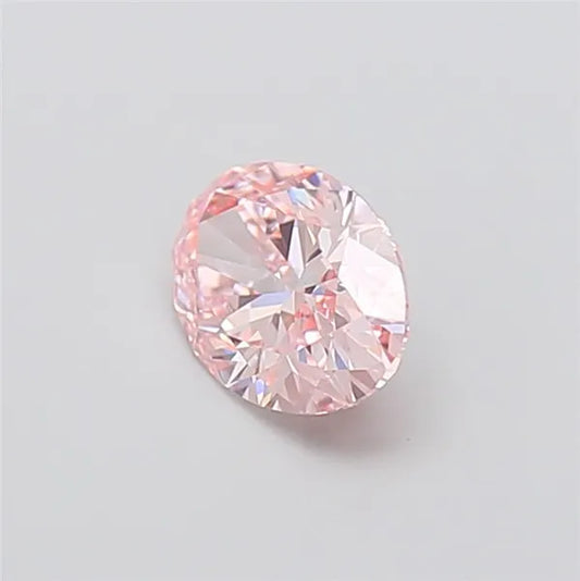1.09ct Oval Lab Grown Diamond (Colour Fancy Vivid Pink, Clarity VVS2, IGI Certified)