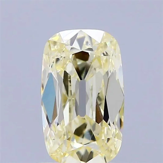 1.10ct Cushion brilliant Lab Grown Diamond (Colour Light Yellow, Clarity VS1, IGI Certified)