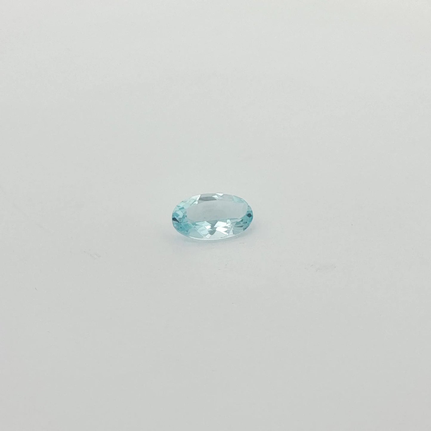 1.10ct Oval Natural Aquamarine (Colour Blue, Clarity Slightly Included, Cut Faceted)