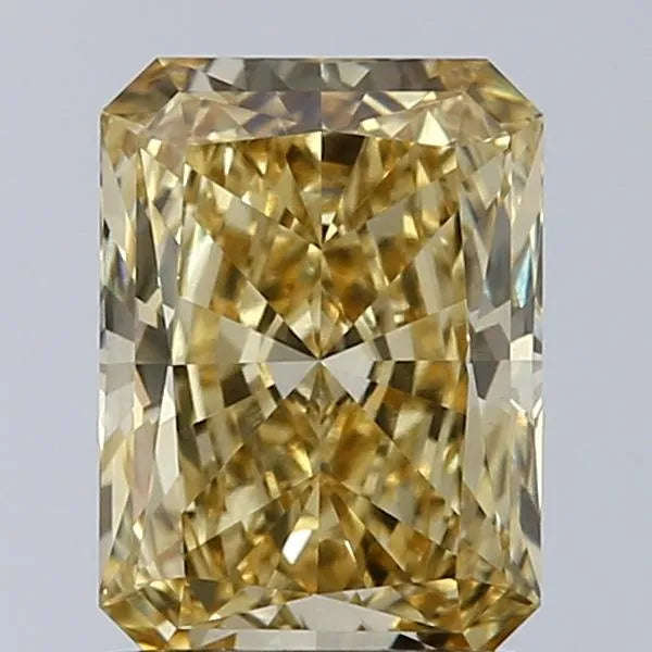 1.10ct Radiant Lab Grown Diamond (Colour Fancy Intense Yellow, Clarity VVS2, IGI Certified)