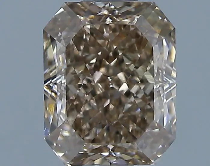 1.11ct Radiant Natural Diamond (Colour Fancy Brown, Clarity VS1, GIA Certified)
