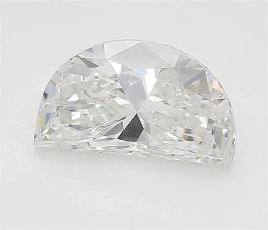 1.12ct Half moon Lab Grown Diamond (Colour E, Clarity VVS2, IGI Certified)