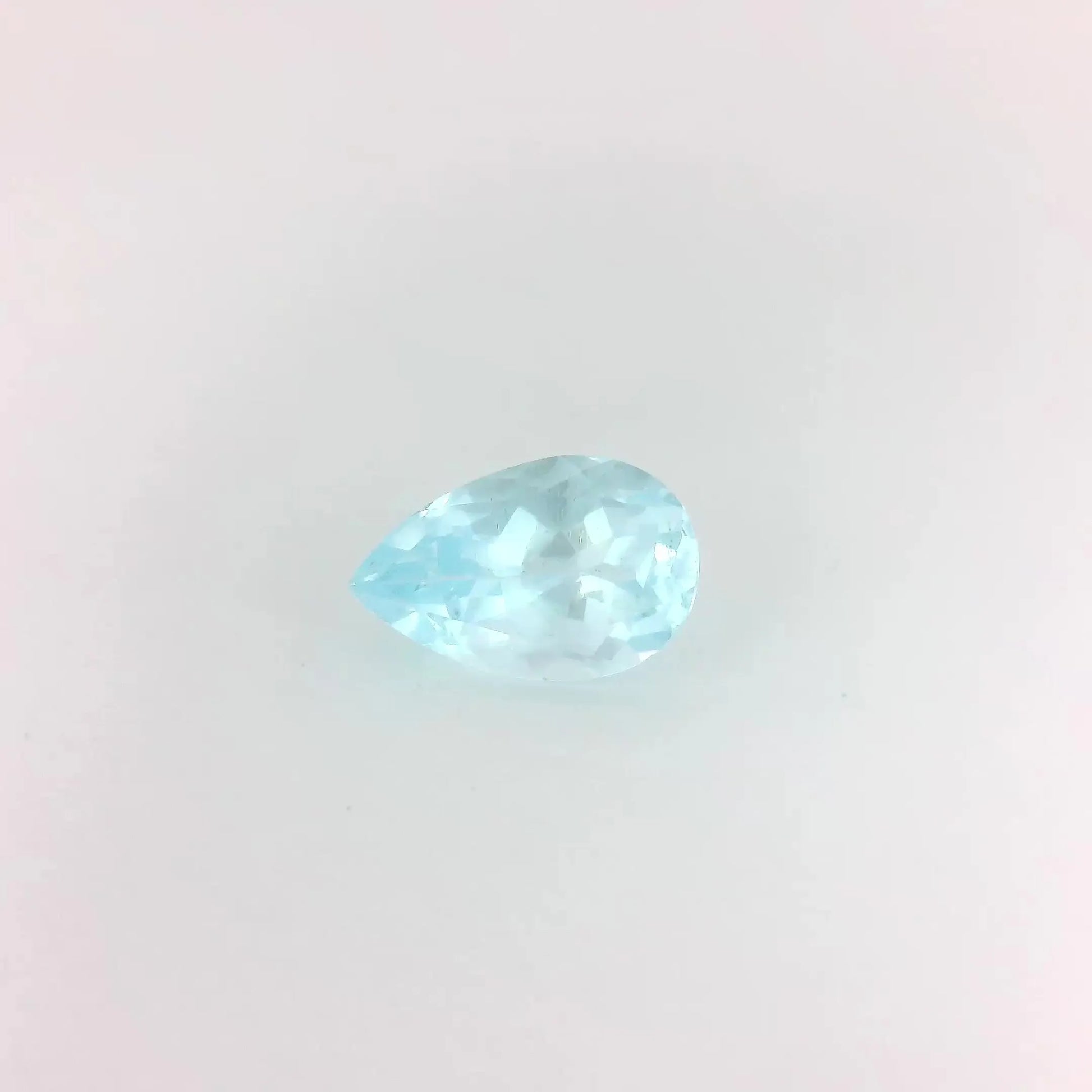 1.12ct Pear Natural Topaz (Colour Blue, Clarity Eye Clean, Cut Faceted)