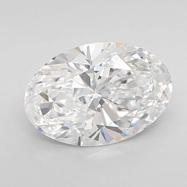 1.19ct Oval Lab Grown Diamond (Colour D, Clarity VVS2, Cut EX, IGI Certified)