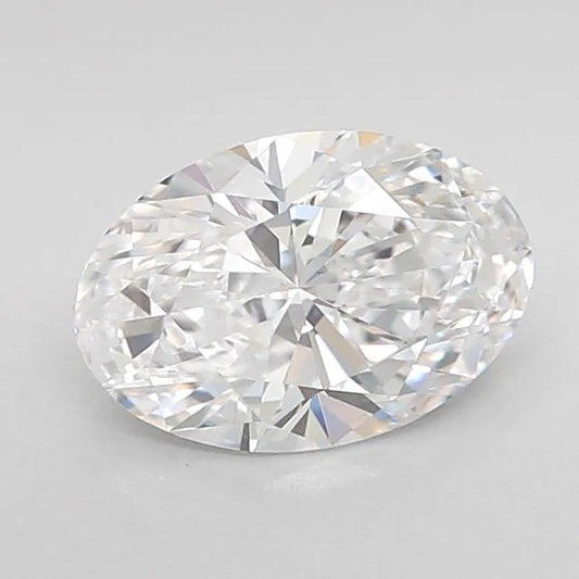 1.19ct Oval Lab Grown Diamond (Colour D, Clarity VVS2, Cut EX, IGI Certified)