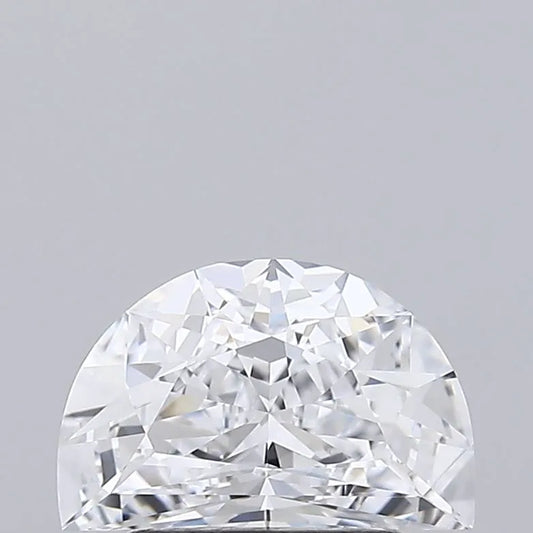 1.24ct Half moon Lab Grown Diamond (Colour D, Clarity IF, IGI Certified)