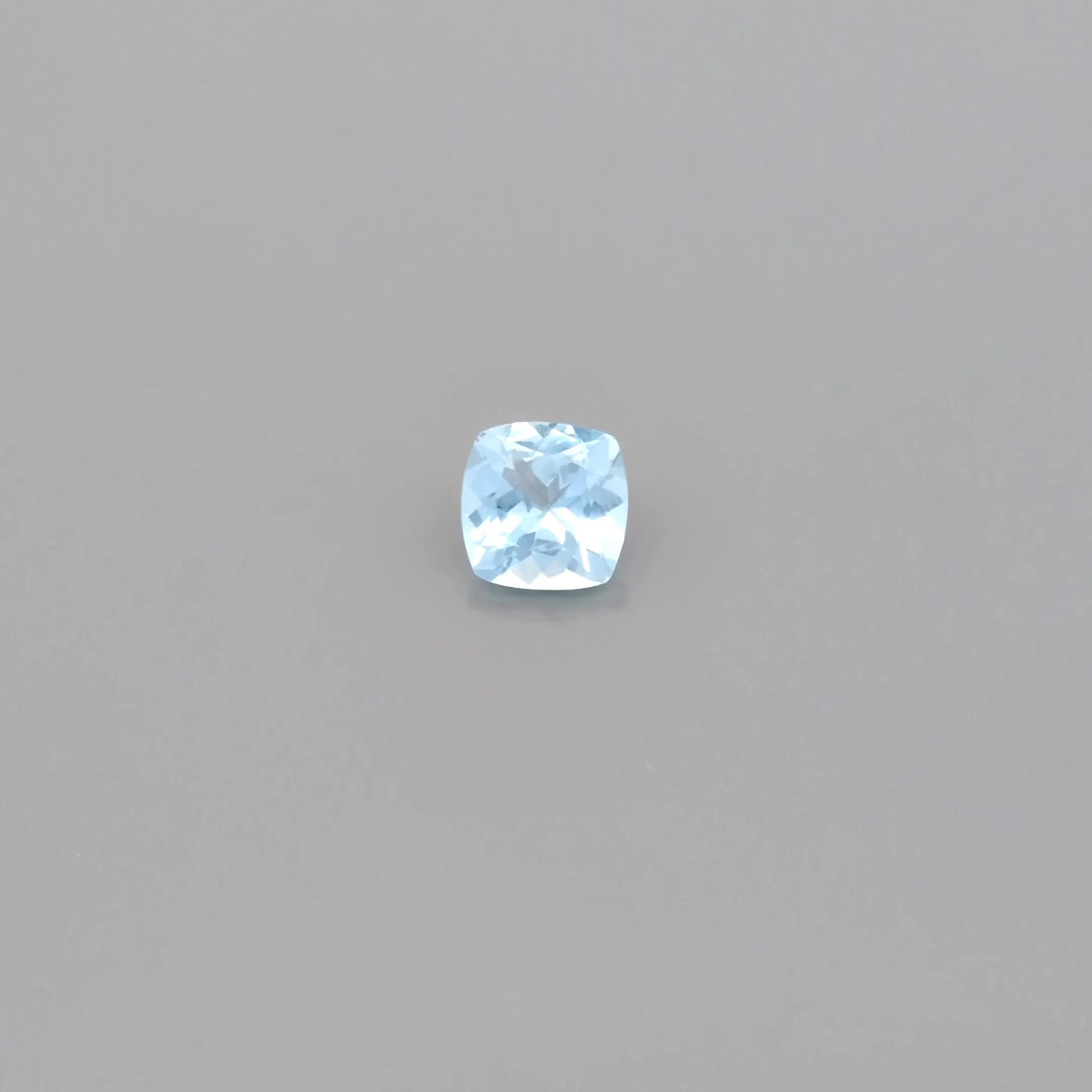 1.28ct Cushion Natural Aquamarine (Colour Blue, Clarity Eye Clean, Cut Faceted)