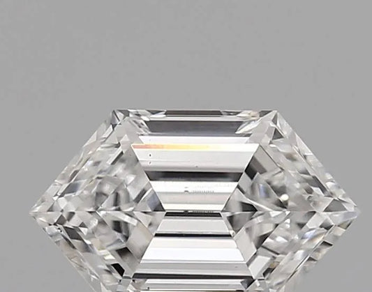 1.28ct Hexagonal Lab Grown Diamond (Colour D, Clarity VS1, IGI Certified)
