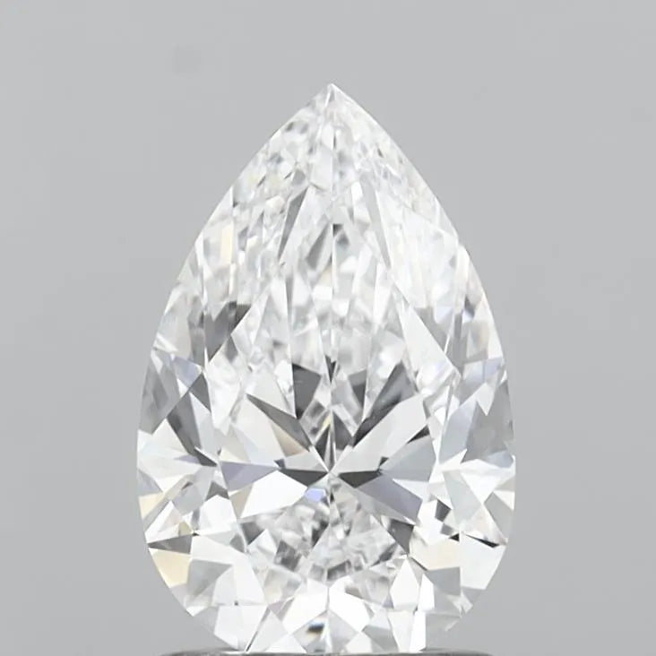 1.28ct Pear Lab Grown Diamond (Colour D, Clarity IF, IGI Certified)
