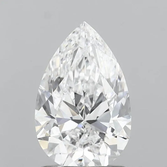 1.28ct Pear Lab Grown Diamond (Colour D, Clarity IF, IGI Certified)