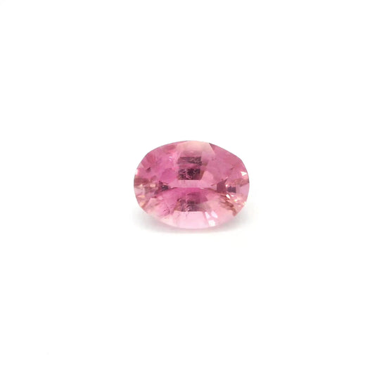1.29ct Oval Natural Tourmaline (Colour Pink, Clarity Slightly Included, Cut Faceted)