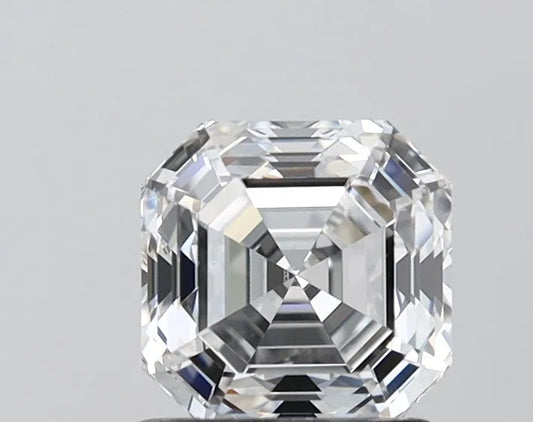 1.30ct Asscher Lab Grown Diamond (Colour D, Clarity VVS2, IGI Certified)