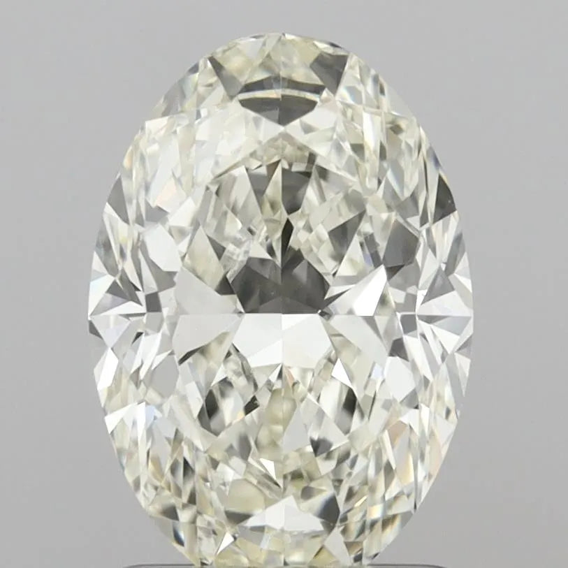1.30ct Oval Natural Diamond (Colour L, Clarity VVS2, GIA Certified)