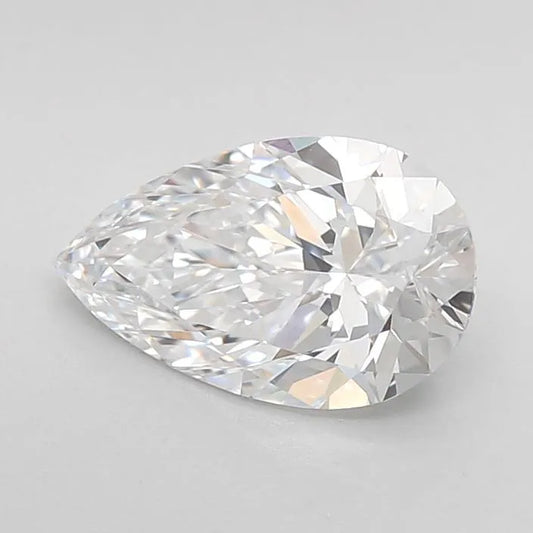 1.31ct Pear Lab Grown Diamond (Colour D, Clarity IF, Cut EX, IGI Certified)