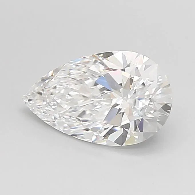 1.31ct Pear Lab Grown Diamond (Colour D, Clarity VVS1, Cut EX, IGI Certified)