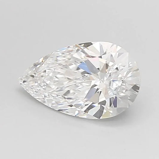 1.31ct Pear Lab Grown Diamond (Colour D, Clarity VVS1, Cut EX, IGI Certified)