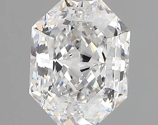 1.32ct Octagonal Lab Grown Diamond (Colour D, Clarity VVS2, IGI Certified)