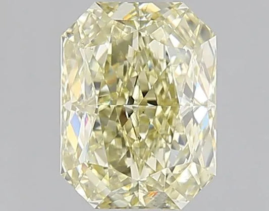 1.32ct Radiant Natural Diamond (Colour Fancy Light Yellow, Clarity VS2, GIA Certified)