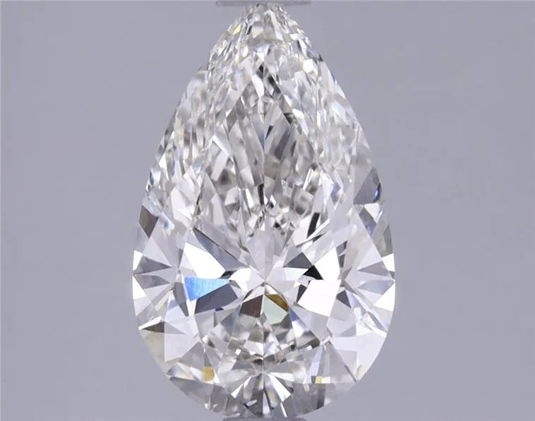 1.34ct Pear Lab Grown Diamond (Colour G, Clarity VS2, IGI Certified)