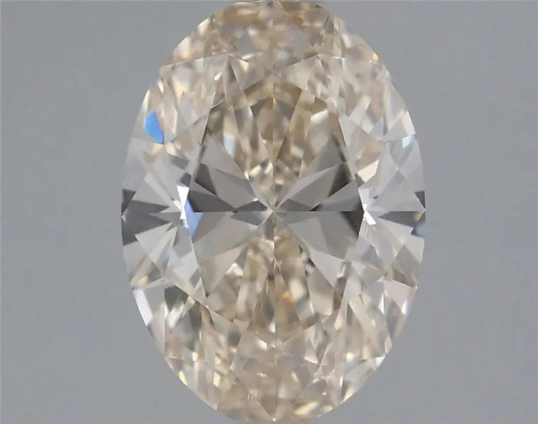 1.38ct Oval Natural Diamond (Colour K, Clarity IF, Cut VG, IGI Certified)