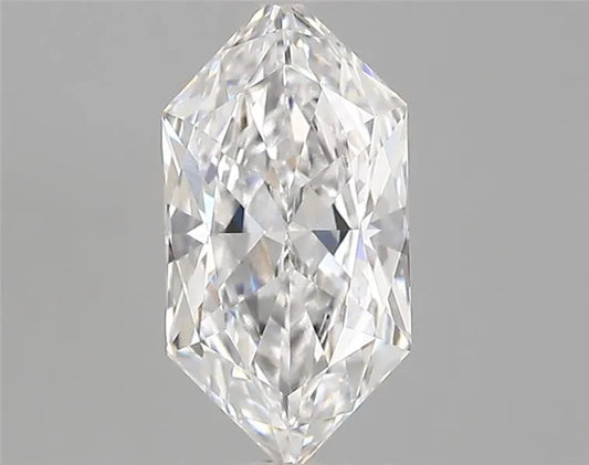 1.39ct Hexagonal Lab Grown Diamond (Colour D, Clarity VVS2, IGI Certified)