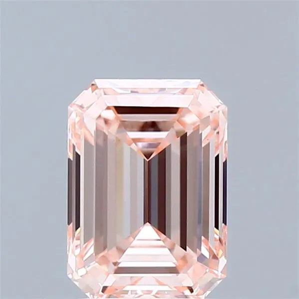 1.40ct Emerald Lab Grown Diamond (Colour Fancy Pink, Clarity VVS2, IGI Certified)