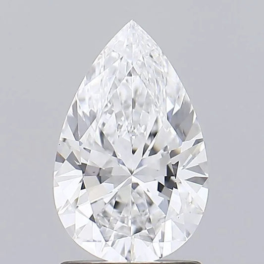 1.40ct Pear Lab Grown Diamond (Colour D, Clarity IF, IGI Certified)