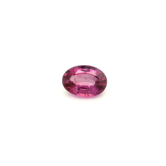 1.42ct Oval Natural Sapphire (Colour Pink, Clarity Slightly Included, Cut Faceted)