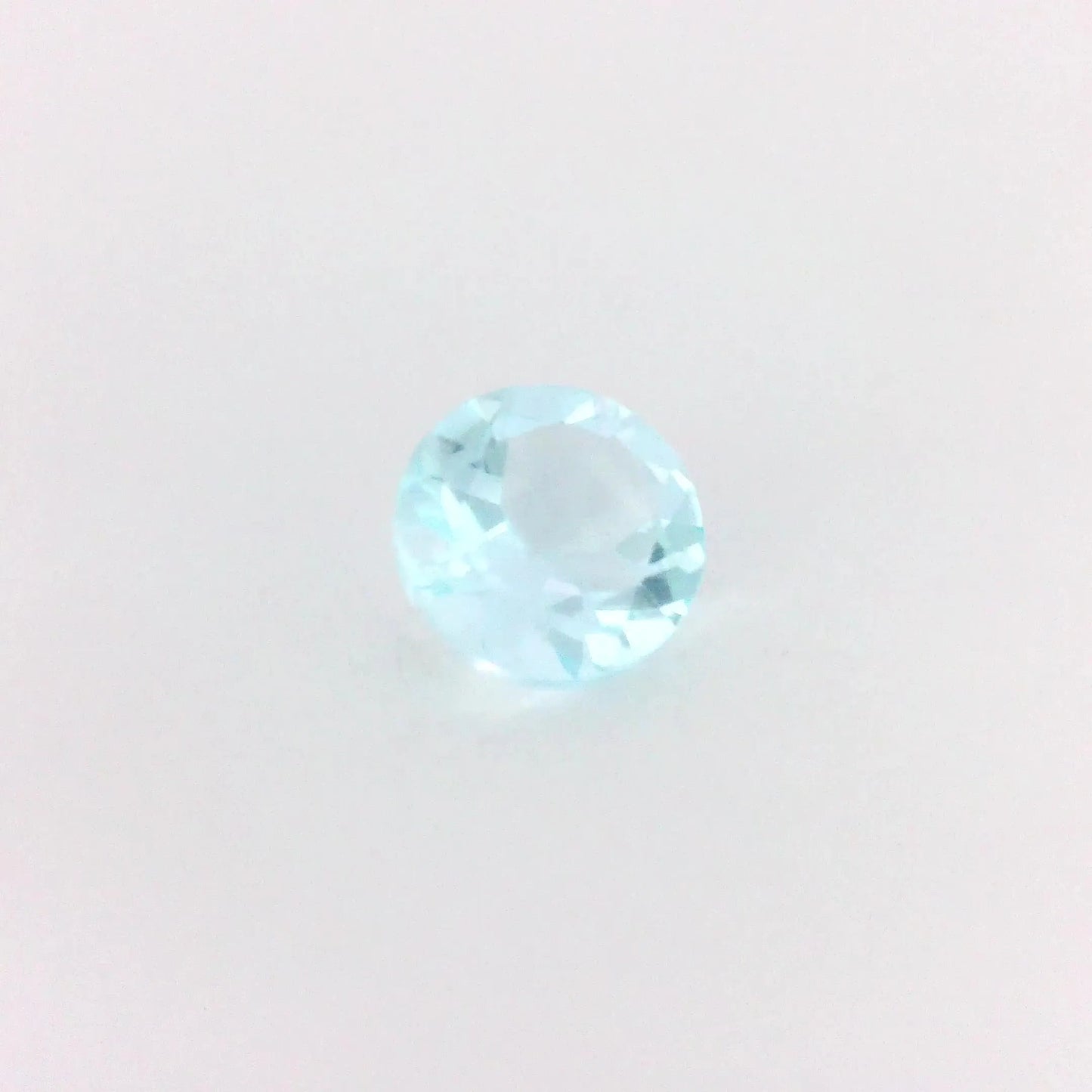 1.44ct Round Natural Topaz (Colour Blue, Clarity Eye Clean, Cut Faceted)