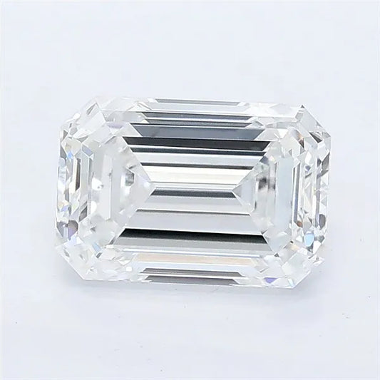 1.50ct Emerald Lab Grown Diamond (Colour E, Clarity VVS1, IGI Certified)