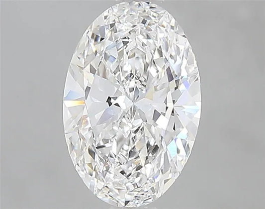 1.50ct Oval Lab Grown Diamond (Colour D, Clarity VVS2, IGI Certified)