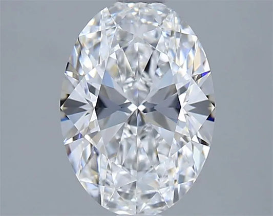 1.50ct Oval Lab Grown Diamond (Colour E, Clarity VVS1, IGI Certified)