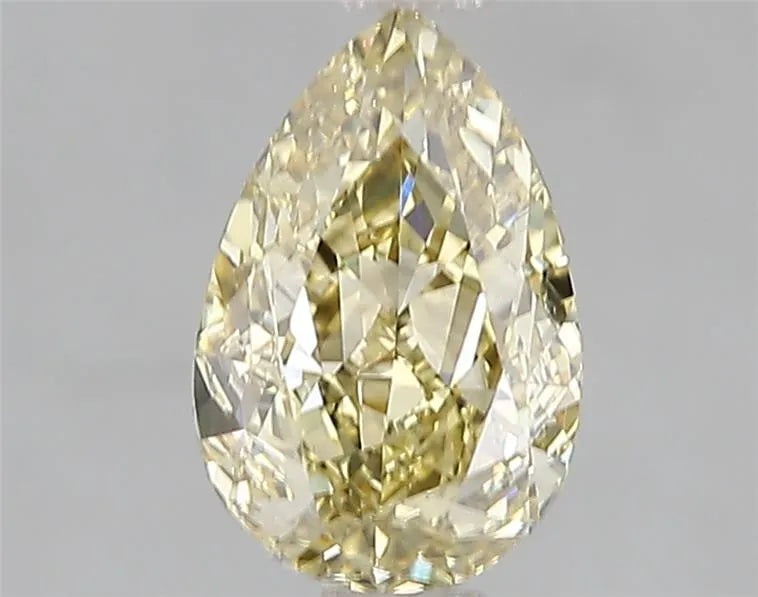 1.50ct Pear Lab Grown Diamond (Colour Fancy Intense Gray Yellow, Clarity VS2, IGI Certified)