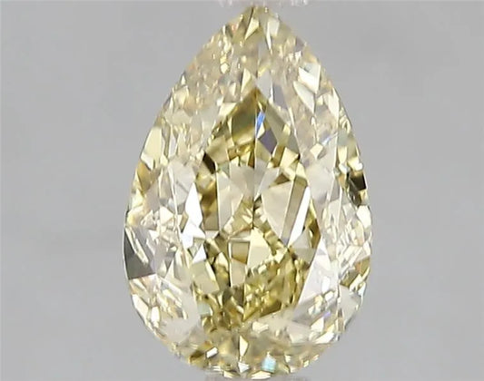 1.50ct Pear Lab Grown Diamond (Colour Fancy Intense Gray Yellow, Clarity VS2, IGI Certified)