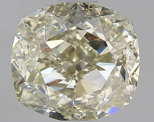 1.51ct Cushion brilliant Natural Diamond (Colour Fancy Yellow, Clarity VS1, GIA Certified)
