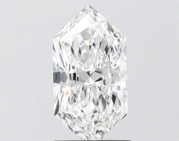 1.51ct Hexagonal Lab Grown Diamond (Colour E, Clarity VS1, IGI Certified)